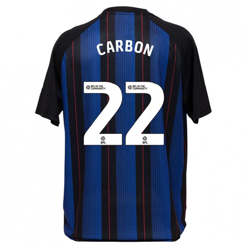Danxen Kvinnor Jayden Carbon #22 Blå Svart Bortatröja Matchtröjor 2025/26 Tröjor T-Tröja