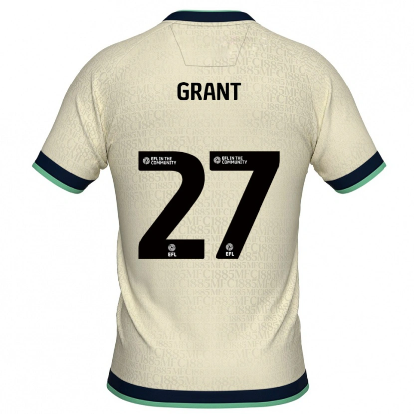 Danxen Kvinnor Kamarl Grant #27 Champagne Marin Bortatröja Matchtröjor 2025/26 Tröjor T-Tröja