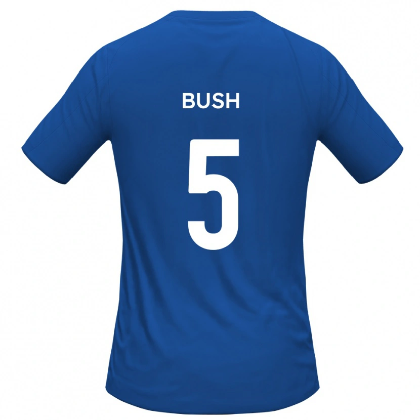Danxen Kvinnor Chris Bush #5 Himmelsblå Bortatröja Matchtröjor 2025/26 Tröjor T-Tröja