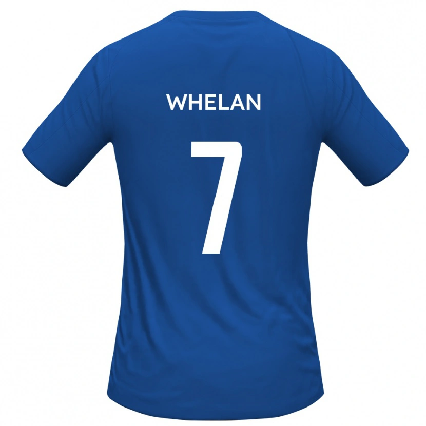 Danxen Kvinnor Tom Whelan #7 Himmelsblå Bortatröja Matchtröjor 2025/26 Tröjor T-Tröja