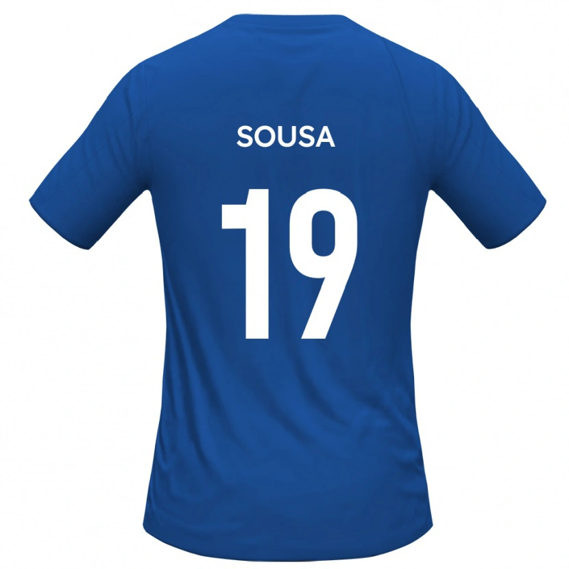 Danxen Kvinnor Érico Sousa #19 Himmelsblå Bortatröja Matchtröjor 2025/26 Tröjor T-Tröja