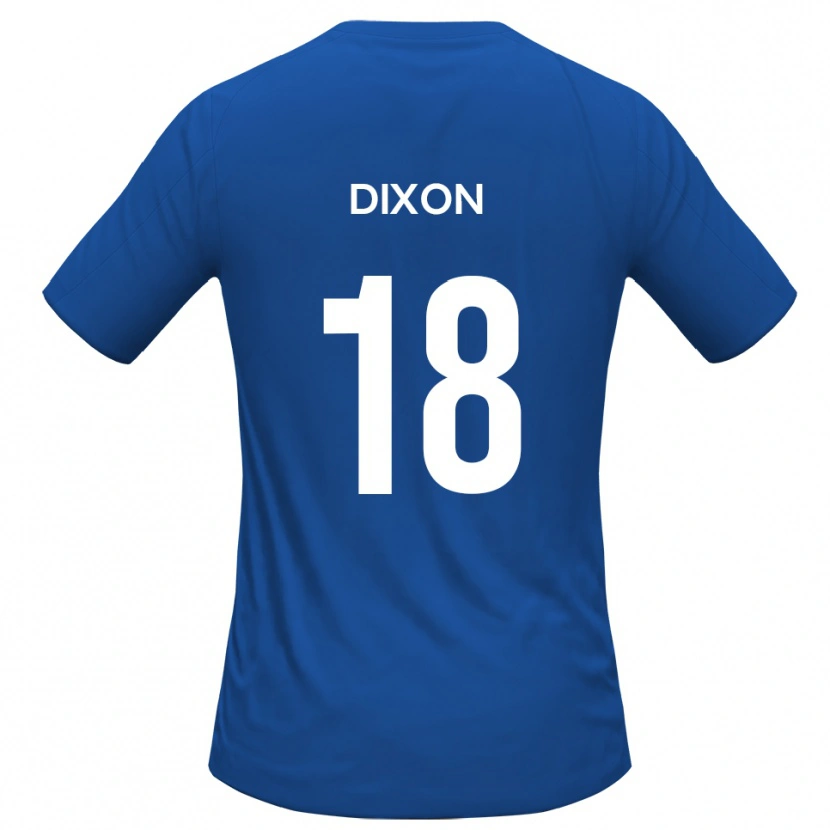 Danxen Kvinnor Junior Dixon #18 Himmelsblå Bortatröja Matchtröjor 2025/26 Tröjor T-Tröja