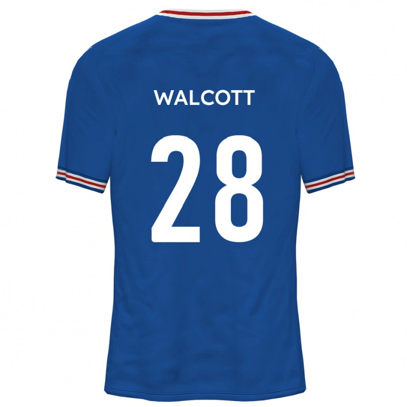 Danxen Kvinnor Malachi Fagan-Walcott #28 Dodger Blå Bortatröja Matchtröjor 2025/26 Tröjor T-Tröja