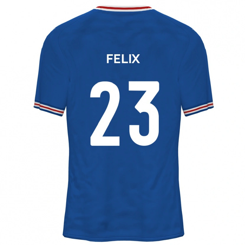 Danxen Kvinnor Joe Felix #23 Dodger Blå Bortatröja Matchtröjor 2025/26 Tröjor T-Tröja