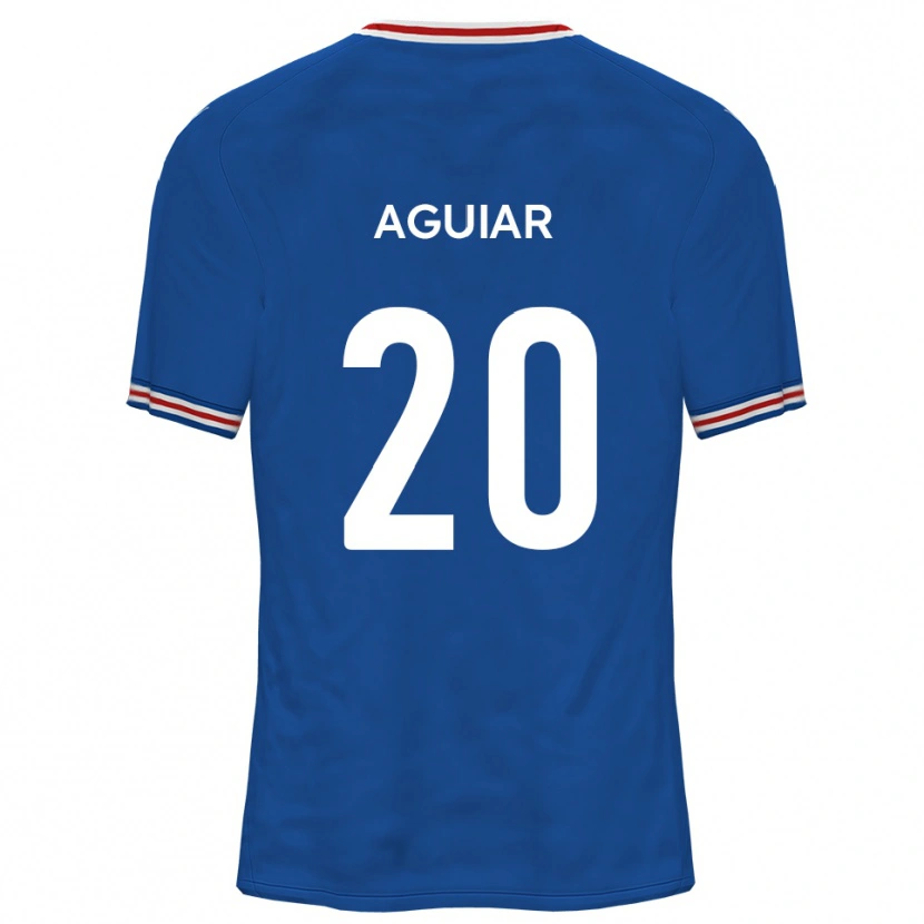 Danxen Kvinnor Ricky Aguiar #20 Dodger Blå Bortatröja Matchtröjor 2025/26 Tröjor T-Tröja