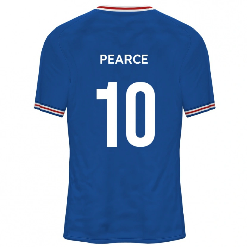 Danxen Kvinnor Ollie Pearce #10 Dodger Blå Bortatröja Matchtröjor 2025/26 Tröjor T-Tröja