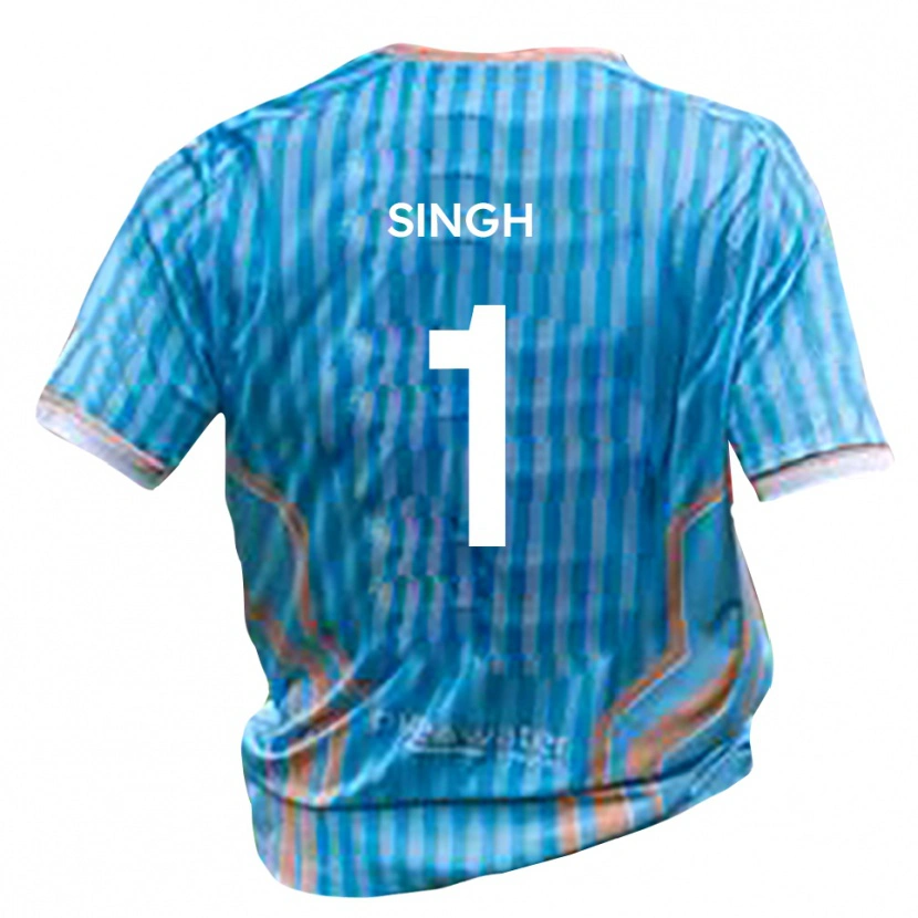 Danxen Kvinnor Jas Singh #1 Svart Guld Bortatröja Matchtröjor 2025/26 Tröjor T-Tröja