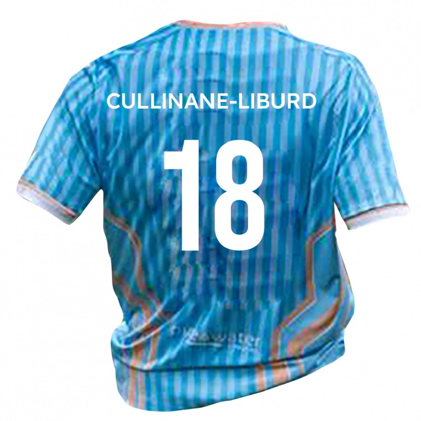 Danxen Kvinnor Jordan Cullinane-Liburd #18 Svart Guld Bortatröja Matchtröjor 2025/26 Tröjor T-Tröja