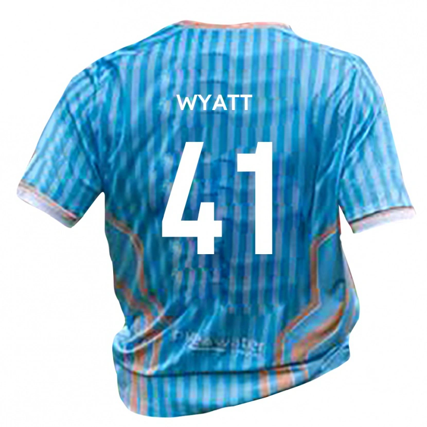 Danxen Kvinnor Reuben Wyatt #41 Svart Guld Bortatröja Matchtröjor 2025/26 Tröjor T-Tröja