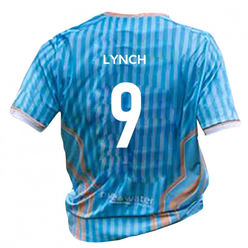 Danxen Kvinnor Oliver Lynch #9 Svart Guld Bortatröja Matchtröjor 2025/26 Tröjor T-Tröja