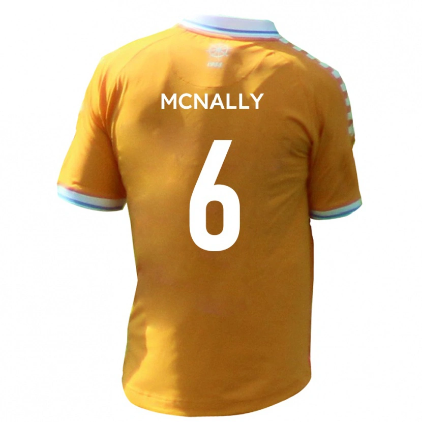 Danxen Kvinnor Reiss Mcnally #6 Gul Blå Bortatröja Matchtröjor 2025/26 Tröjor T-Tröja