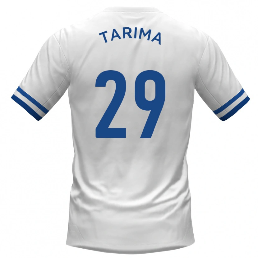 Danxen Kvinnor Sean Tarima #29 Vit Blå Bortatröja Matchtröjor 2025/26 Tröjor T-Tröja