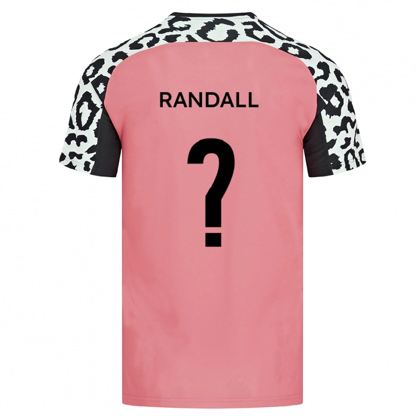 Danxen Kvinnor Estelle Randall #0 Rosa Svart Bortatröja Matchtröjor 2025/26 Tröjor T-Tröja