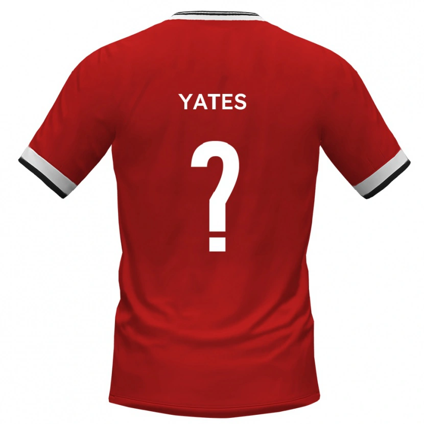Danxen Kvinnor Harvey Yates #0 Vit Svart Bortatröja Matchtröjor 2025/26 Tröjor T-Tröja