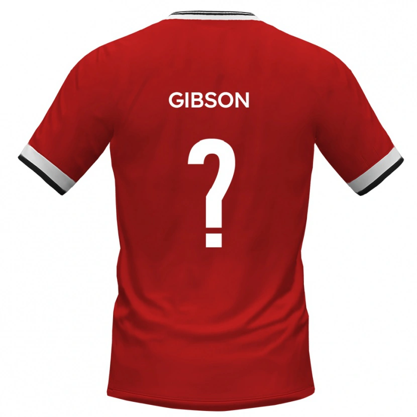 Danxen Kvinnor Jack Gibson #0 Vit Svart Bortatröja Matchtröjor 2025/26 Tröjor T-Tröja
