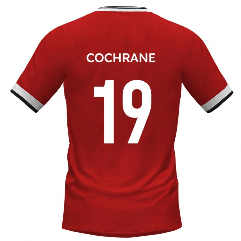 Danxen Kvinnor Owen Cochrane #19 Vit Svart Bortatröja Matchtröjor 2025/26 Tröjor T-Tröja
