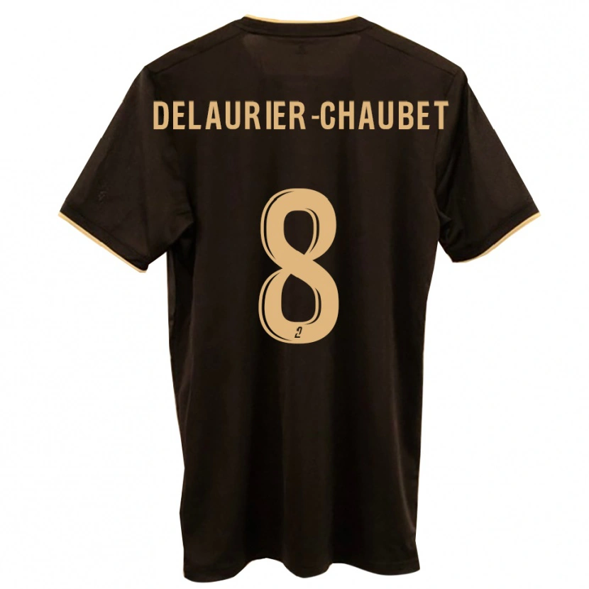 Danxen Kvinnor Tom Delaurier-Chaubet #8 Blå Röd Bortatröja Matchtröjor 2025/26 Tröjor T-Tröja