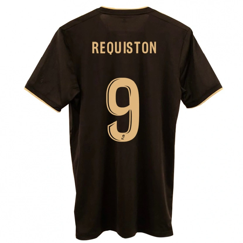 Danxen Kvinnor Yanis Paquillé Requiston #9 Blå Röd Bortatröja Matchtröjor 2025/26 Tröjor T-Tröja