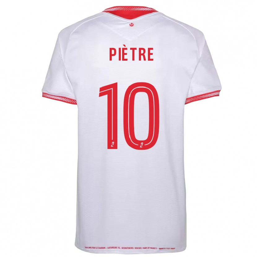 Danxen Kvinnor Lenny Piètre #10 Svart Röd Bortatröja Matchtröjor 2025/26 Tröjor T-Tröja