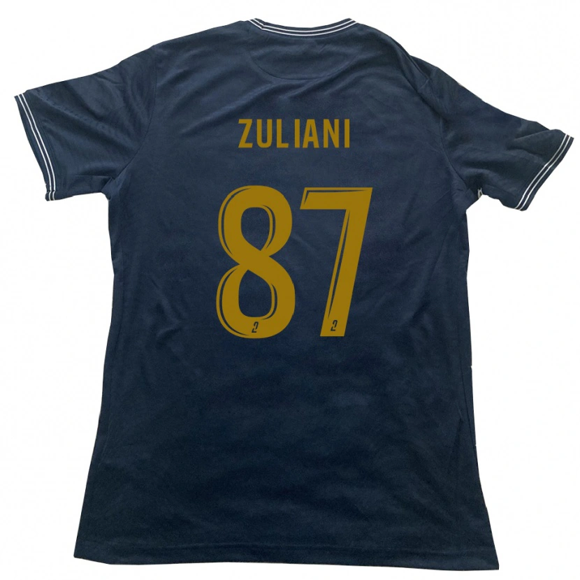 Danxen Kvinnor Edhy Zuliani #87 Marin Guld Bortatröja Matchtröjor 2025/26 Tröjor T-Tröja