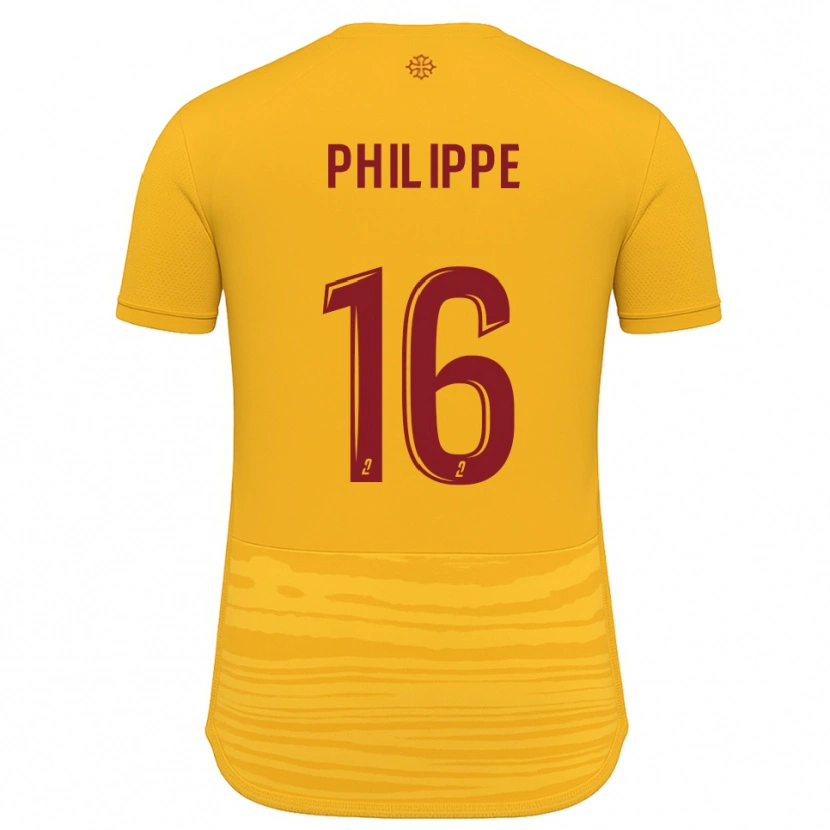 Danxen Kvinnor Flavie Philippe #16 Orange Burgundy Bortatröja Matchtröjor 2025/26 Tröjor T-Tröja