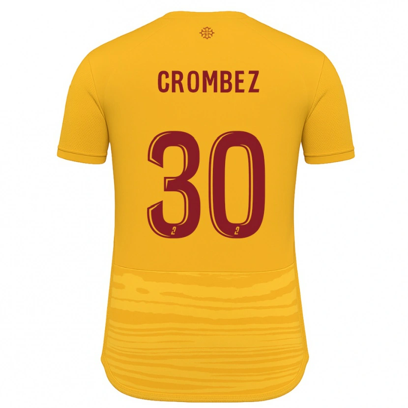 Danxen Kvinnor Enzo Crombez #30 Orange Burgundy Bortatröja Matchtröjor 2025/26 Tröjor T-Tröja