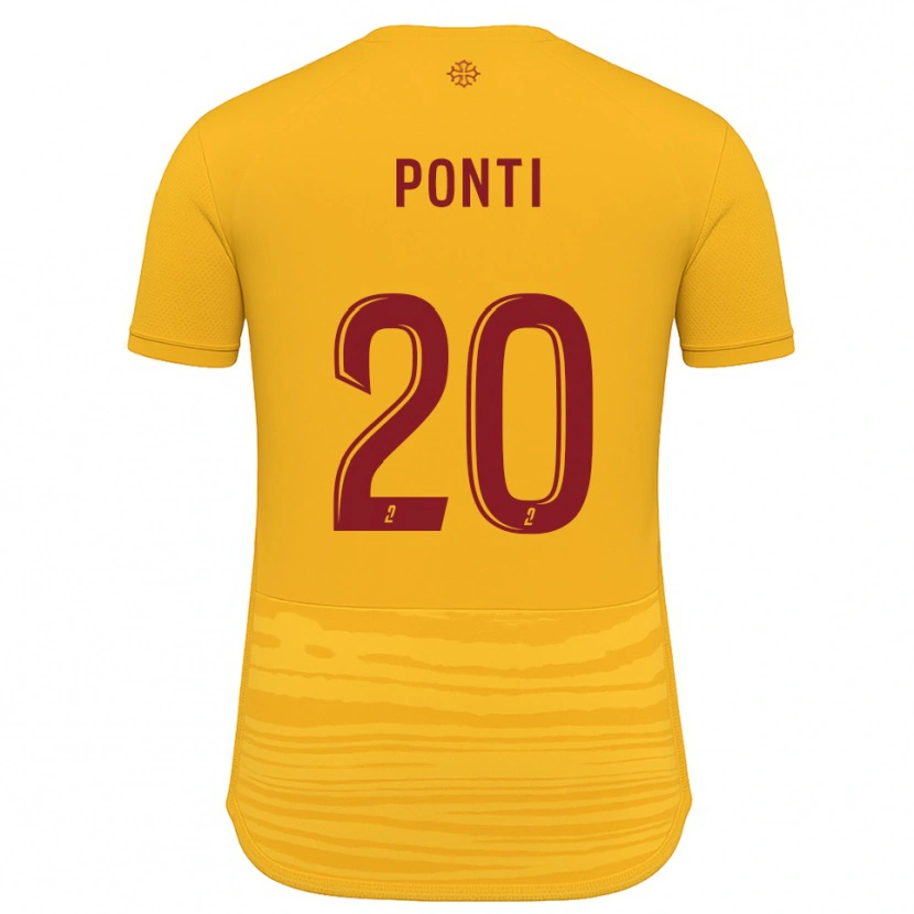Danxen Kvinnor Ryan Ponti #20 Orange Burgundy Bortatröja Matchtröjor 2025/26 Tröjor T-Tröja