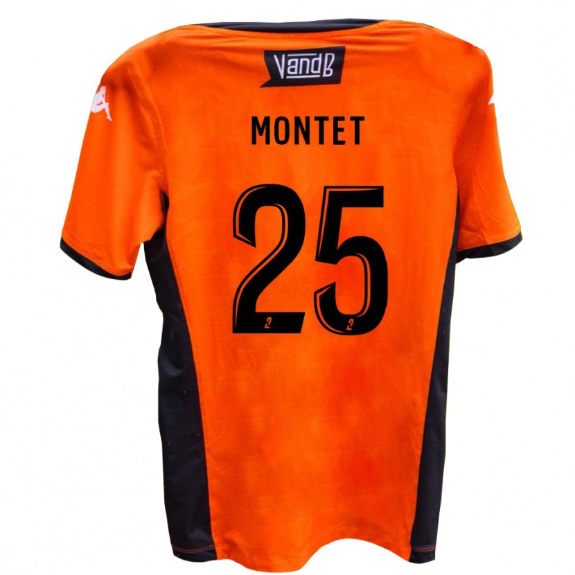 Danxen Kvinnor Enzo Montet #25 Vit Svart Bortatröja Matchtröjor 2025/26 Tröjor T-Tröja