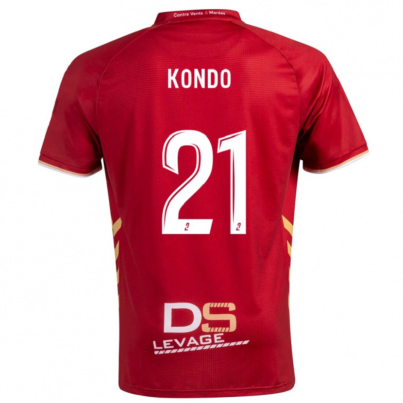 Danxen Kvinnor Geoffrey Kondo #21 Burgundy Guld Bortatröja Matchtröjor 2025/26 Tröjor T-Tröja
