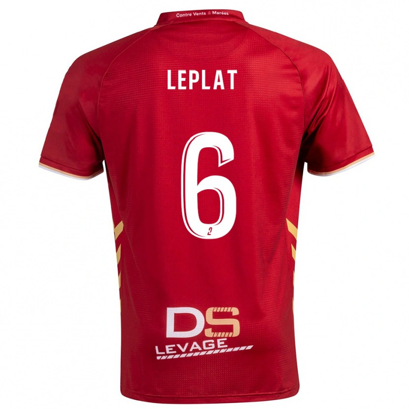 Danxen Kvinnor Maethys Leplat #6 Burgundy Guld Bortatröja Matchtröjor 2025/26 Tröjor T-Tröja