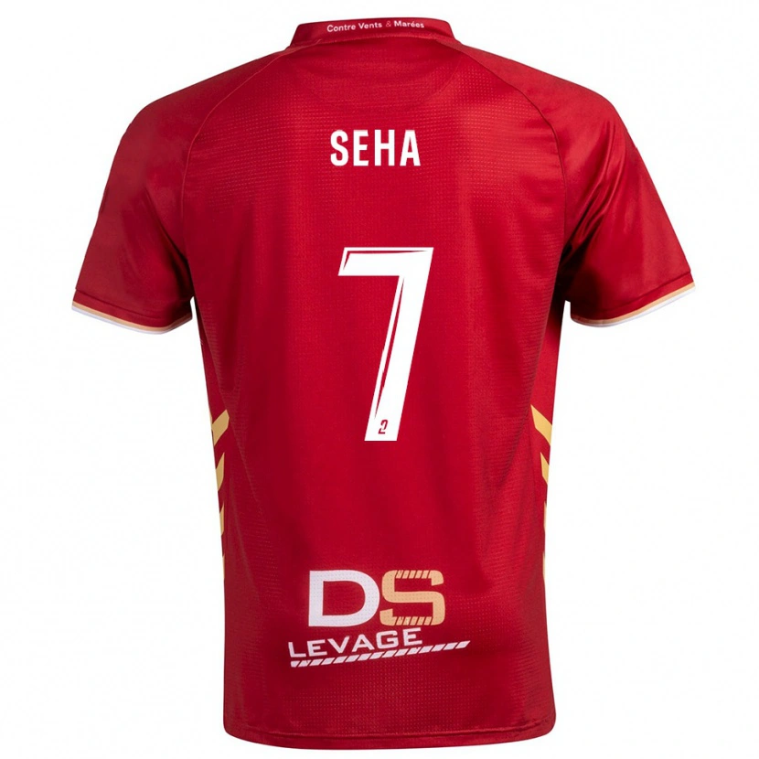 Danxen Kvinnor Zaid Seha #7 Burgundy Guld Bortatröja Matchtröjor 2025/26 Tröjor T-Tröja