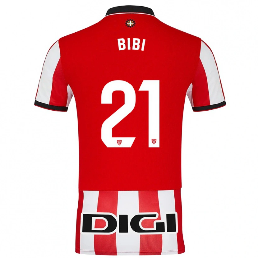 Danxen Barn Bibiane Schulze Solano #21 Röd Vit Hemmatröja Matchtröjor 2025/26 Tröjor T-Tröja