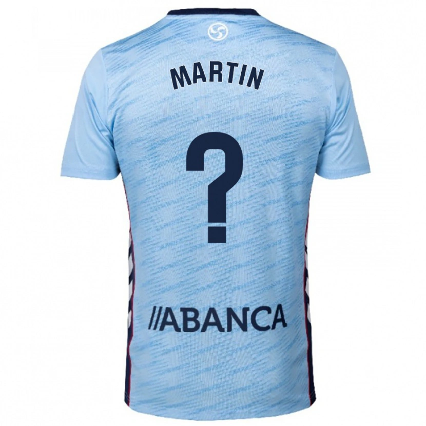 Danxen Barn Pablo Martín #0 Himmelsblå Röd Hemmatröja Matchtröjor 2025/26 Tröjor T-Tröja