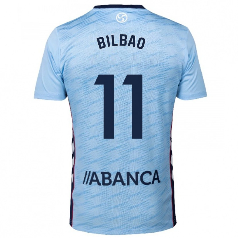 Danxen Barn Luis Bilbao #11 Himmelsblå Röd Hemmatröja Matchtröjor 2025/26 Tröjor T-Tröja