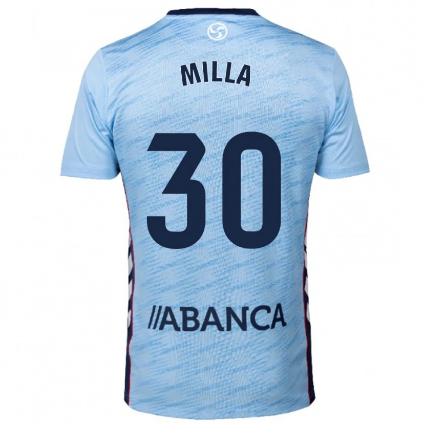Danxen Barn Germain Milla #30 Himmelsblå Röd Hemmatröja Matchtröjor 2025/26 Tröjor T-Tröja