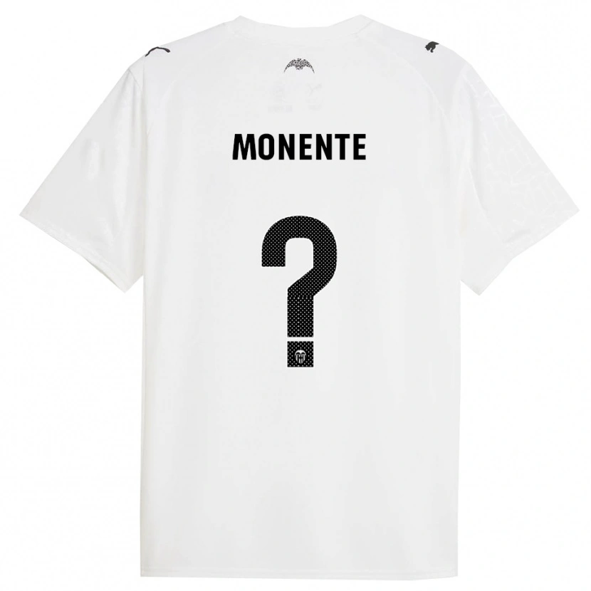 Danxen Barn Leyre Monente Aicua #0 Vit Svart Hemmatröja Matchtröjor 2025/26 Tröjor T-Tröja
