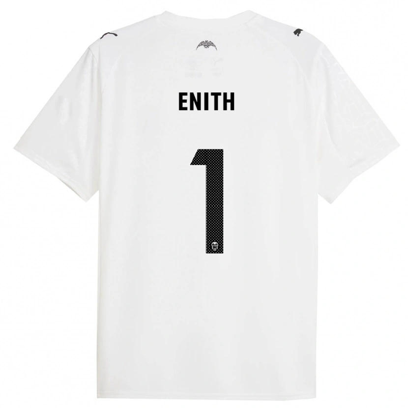 Danxen Barn Enith #1 Vit Svart Hemmatröja Matchtröjor 2025/26 Tröjor T-Tröja