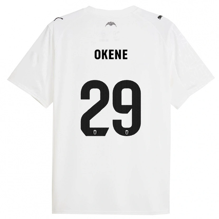 Danxen Barn Andrea Okene #29 Vit Svart Hemmatröja Matchtröjor 2025/26 Tröjor T-Tröja