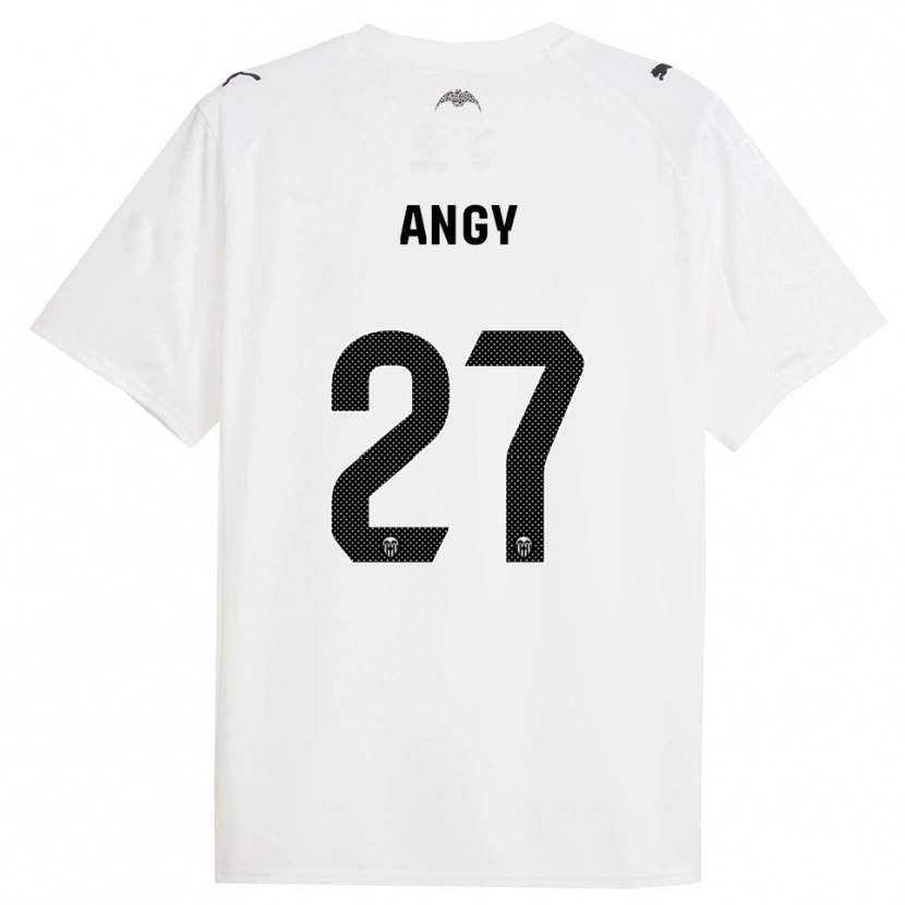 Danxen Barn Angy #27 Vit Svart Hemmatröja Matchtröjor 2025/26 Tröjor T-Tröja