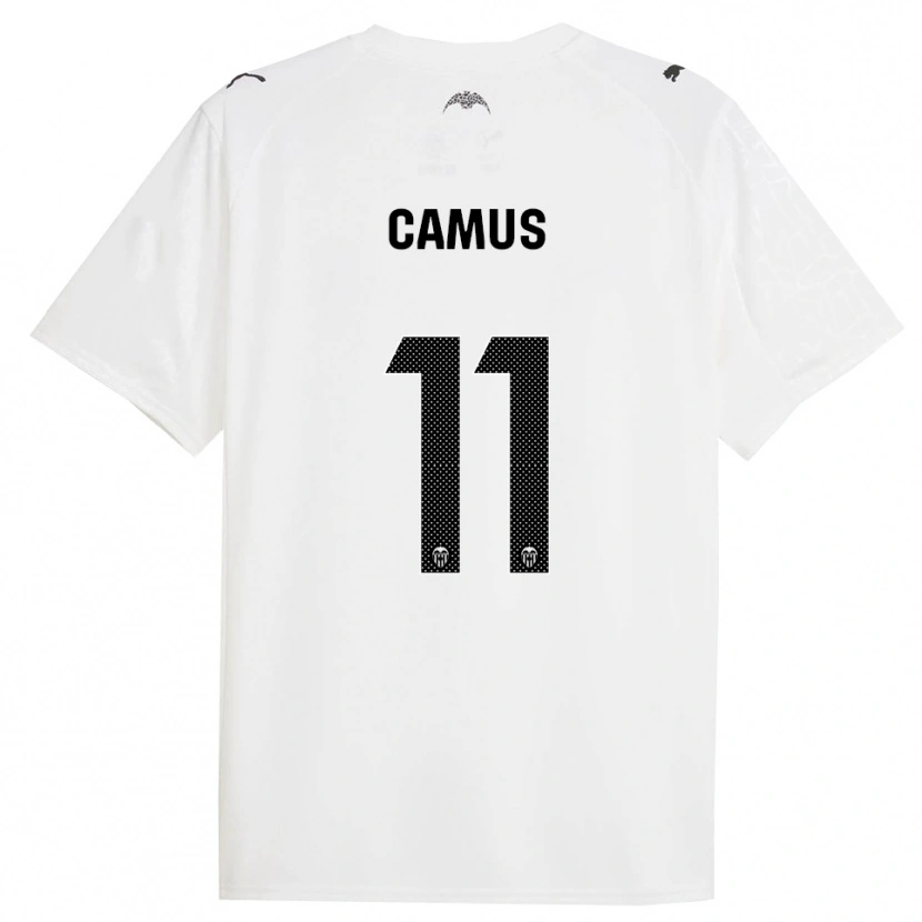 Danxen Barn Marco Camus #11 Vit Svart Hemmatröja Matchtröjor 2025/26 Tröjor T-Tröja