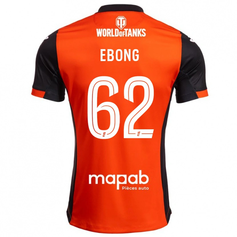 Danxen Barn Arthur Avom #62 Svart Orange Hemmatröja Matchtröjor 2025/26 Tröjor T-Tröja