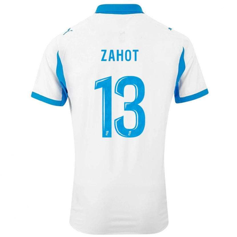 Danxen Barn Sarah Zahot #13 Vit Himmelsblå Hemmatröja Matchtröjor 2025/26 Tröjor T-Tröja