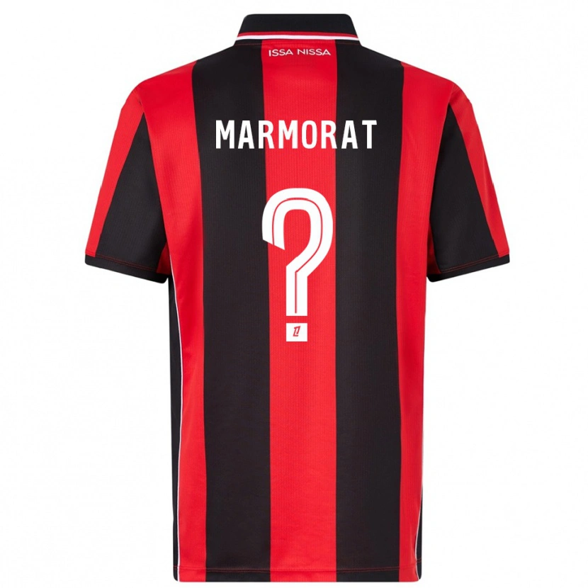 Danxen Barn Mathéo Marmorat #0 Röd Svart Hemmatröja Matchtröjor 2025/26 Tröjor T-Tröja