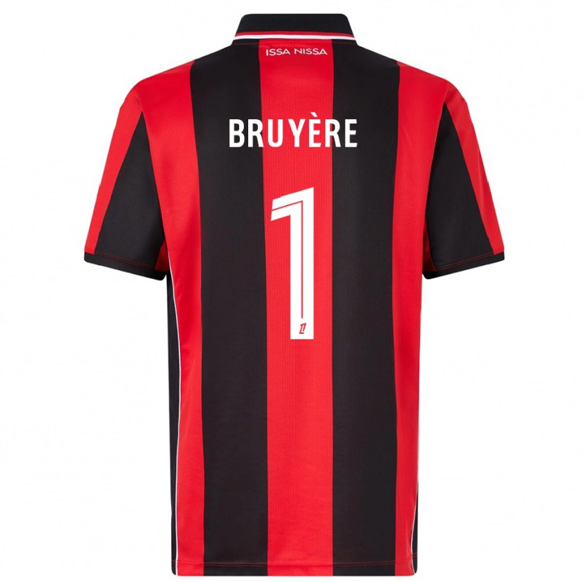 Danxen Barn Théo Bruyère #1 Röd Svart Hemmatröja Matchtröjor 2025/26 Tröjor T-Tröja