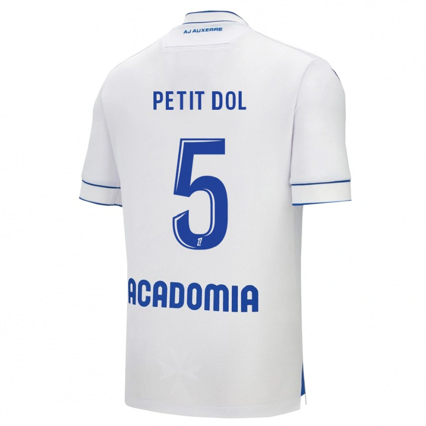 Danxen Barn Alvin Petit Dol #5 Vit Blå Hemmatröja Matchtröjor 2025/26 Tröjor T-Tröja