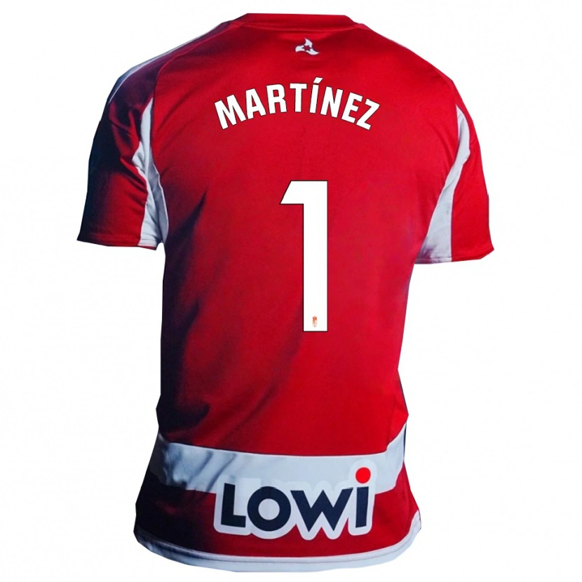 Danxen Barn Marc Martínez #1 Röd Vit Hemmatröja Matchtröjor 2025/26 Tröjor T-Tröja