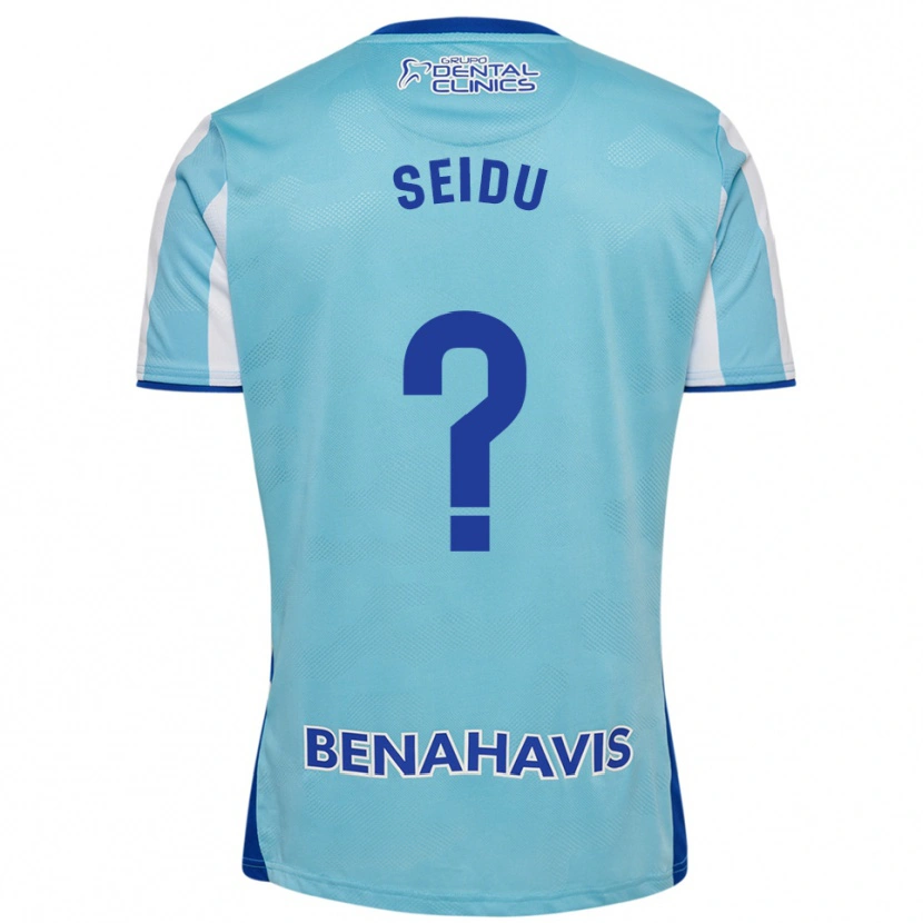 Danxen Barn Abubakar Seidu #0 Himmelsblå Vit Hemmatröja Matchtröjor 2025/26 Tröjor T-Tröja