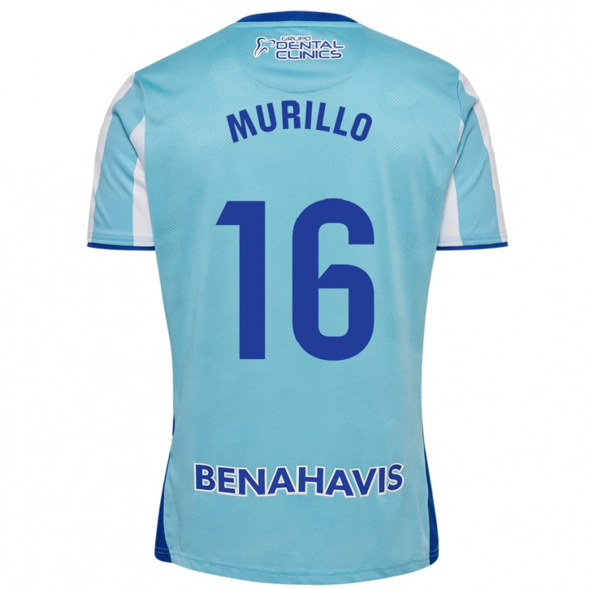 Danxen Barn Diego Murillo #16 Himmelsblå Vit Hemmatröja Matchtröjor 2025/26 Tröjor T-Tröja