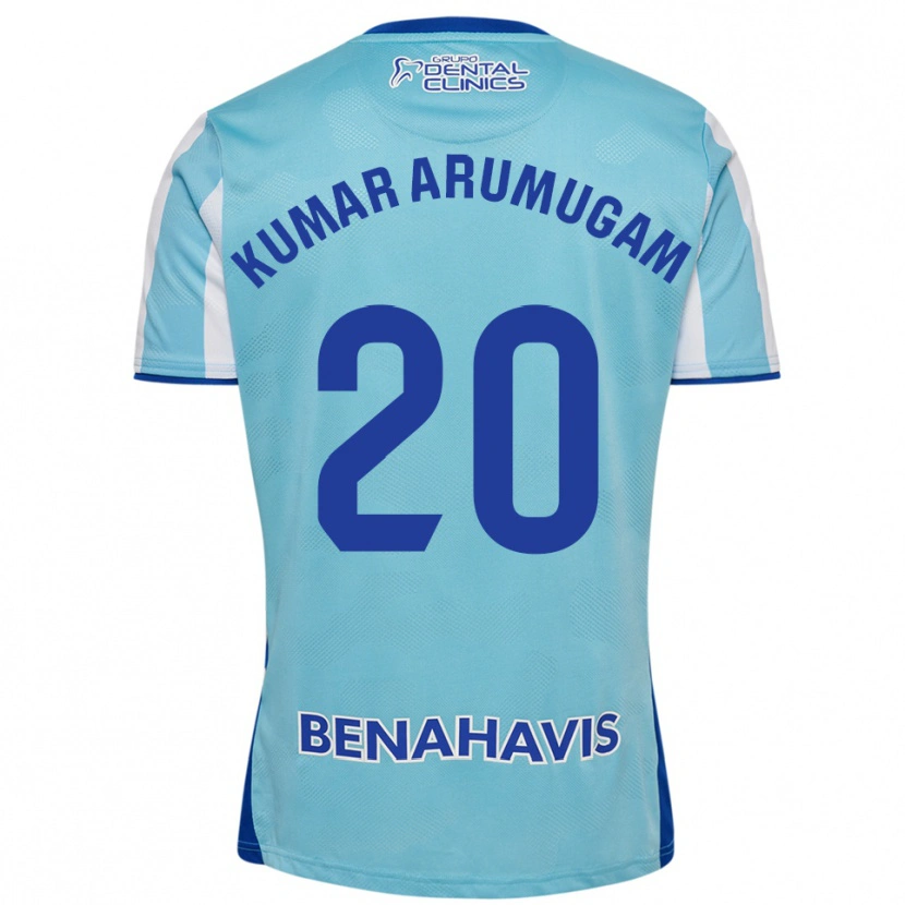 Danxen Barn Suk Kumar Arumugam #20 Himmelsblå Vit Hemmatröja Matchtröjor 2025/26 Tröjor T-Tröja