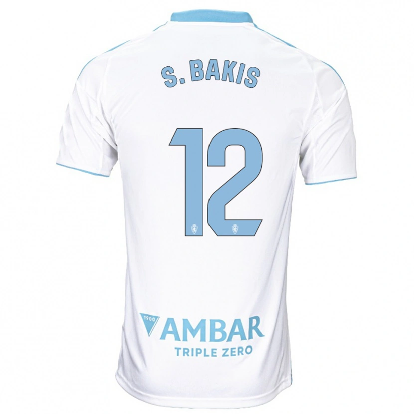 Danxen Barn Sinan Bakış #12 Vit Himmelsblå Hemmatröja Matchtröjor 2025/26 Tröjor T-Tröja